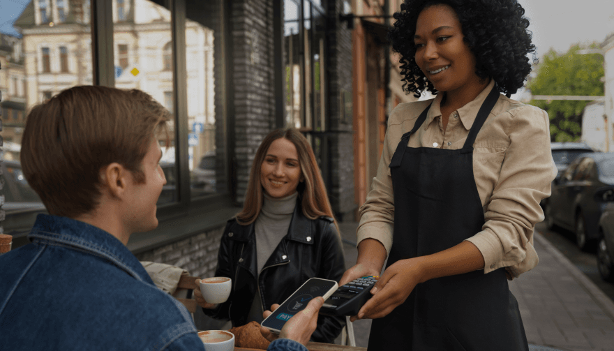 young woman laughing